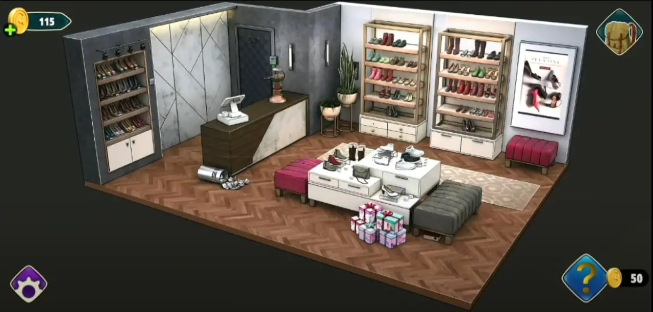 Rooms and Exits Level 22 Walkthrough