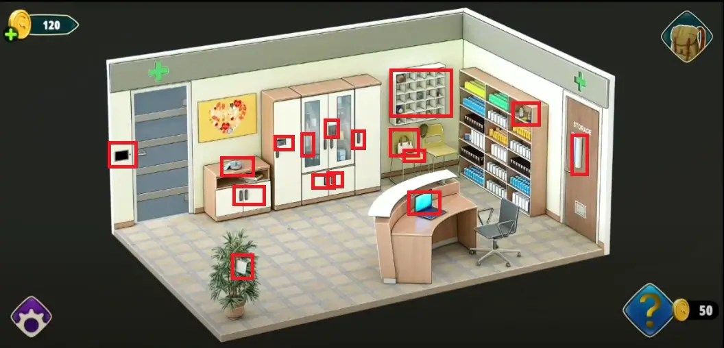 Rooms and Exits Level 29 Walkthrough