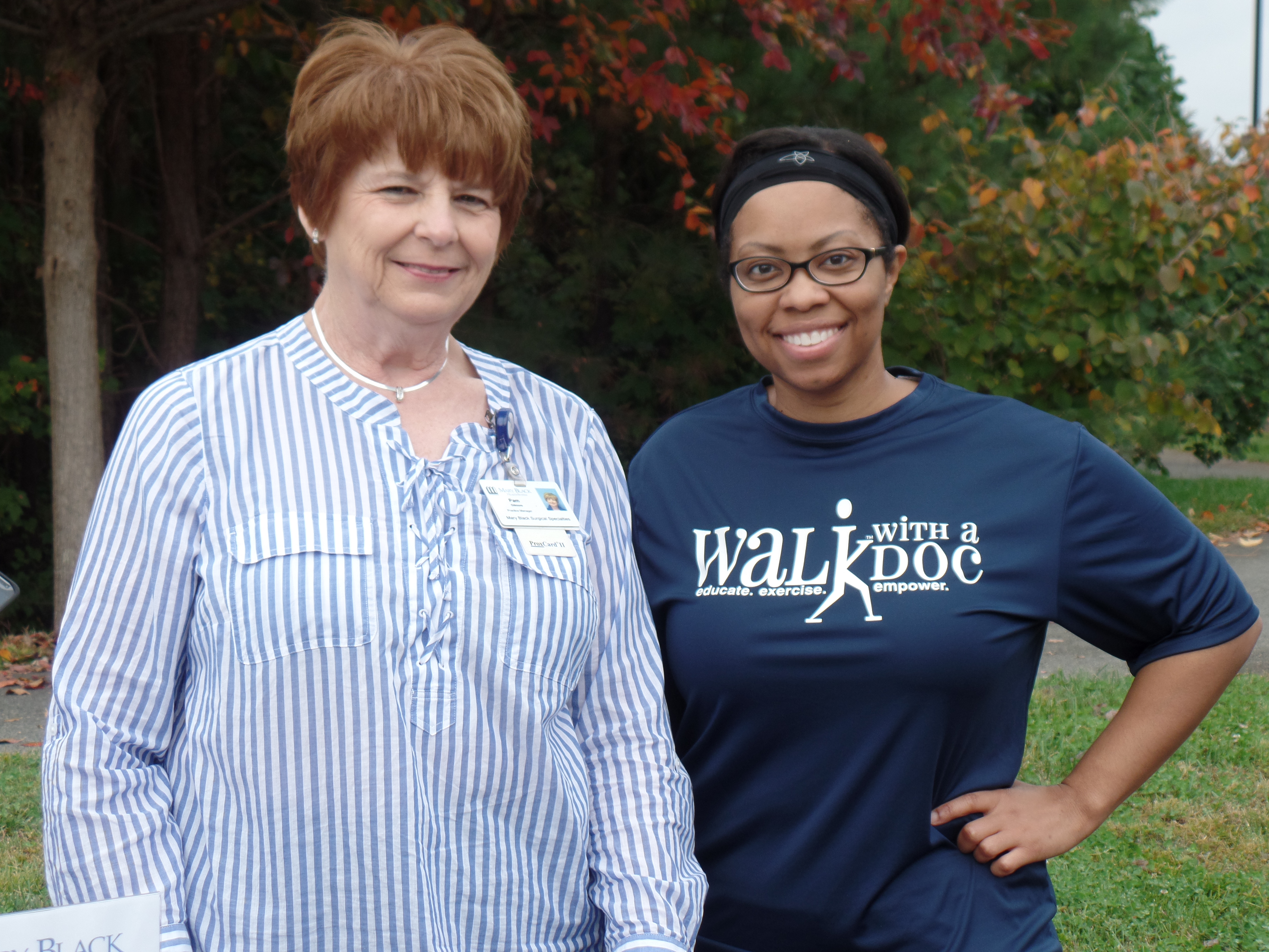 Spartanburg, SC (Mary Black) Walk with a Doc