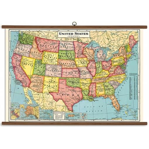 State Wall Maps Best Wall Maps Big Maps of the USA, Big World Maps