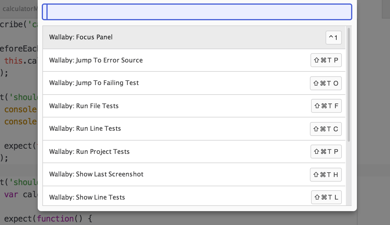 Wallaby.js Tutorials Atom tutorial