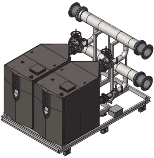 Wallace Eannace and Tisdale Manufacturing Deliver Prefabricated Boiler