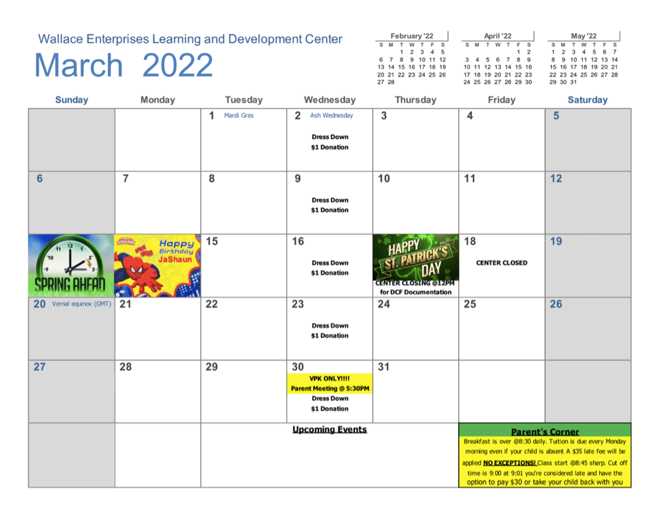 Events Wallace Enterprises Learning and Development Ctr.