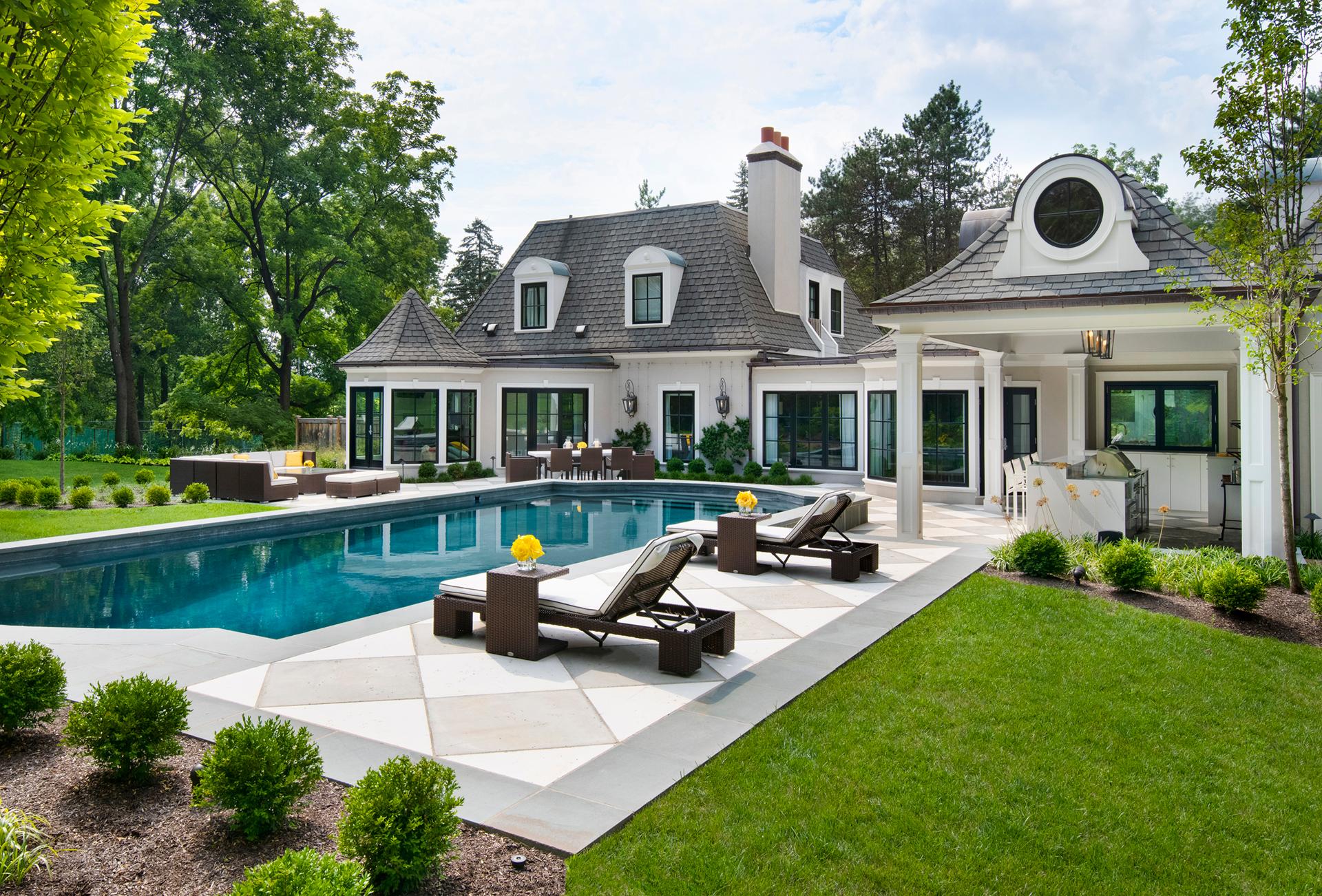 Custom Pools Wallace Landscape Associates