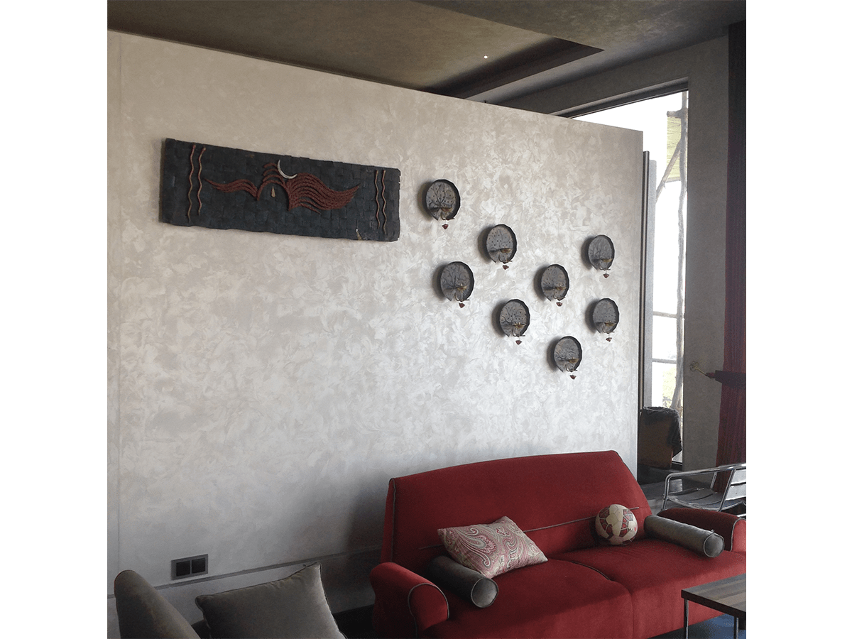 Polished Plaster Wall & Deco
