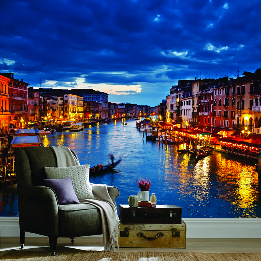 Venice Canal Wall Mural Wall Art Studios