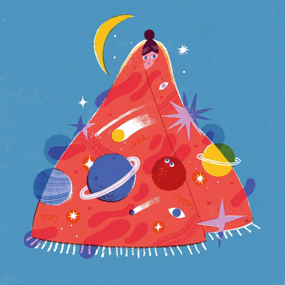 "Blanket" Poster by Hania Kmieć