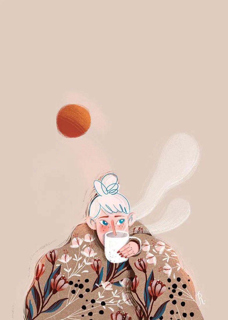 "Blanket" poster by Anna Rudak