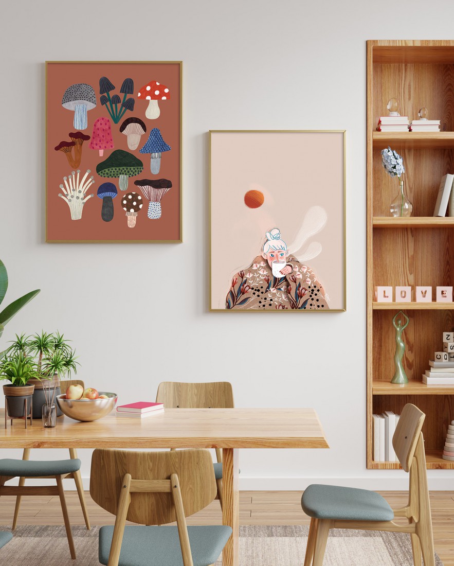 "Blanket" poster by Anna Rudak