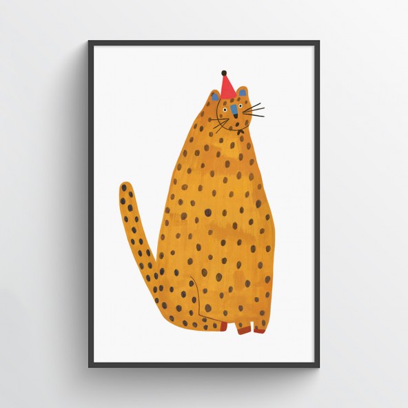 "Party Animal" poster by Daria Solak