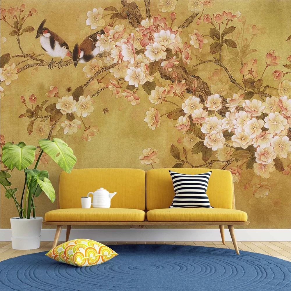 Small Flowers Pattern, wallpaper in jalandhar, wallpaper shop in