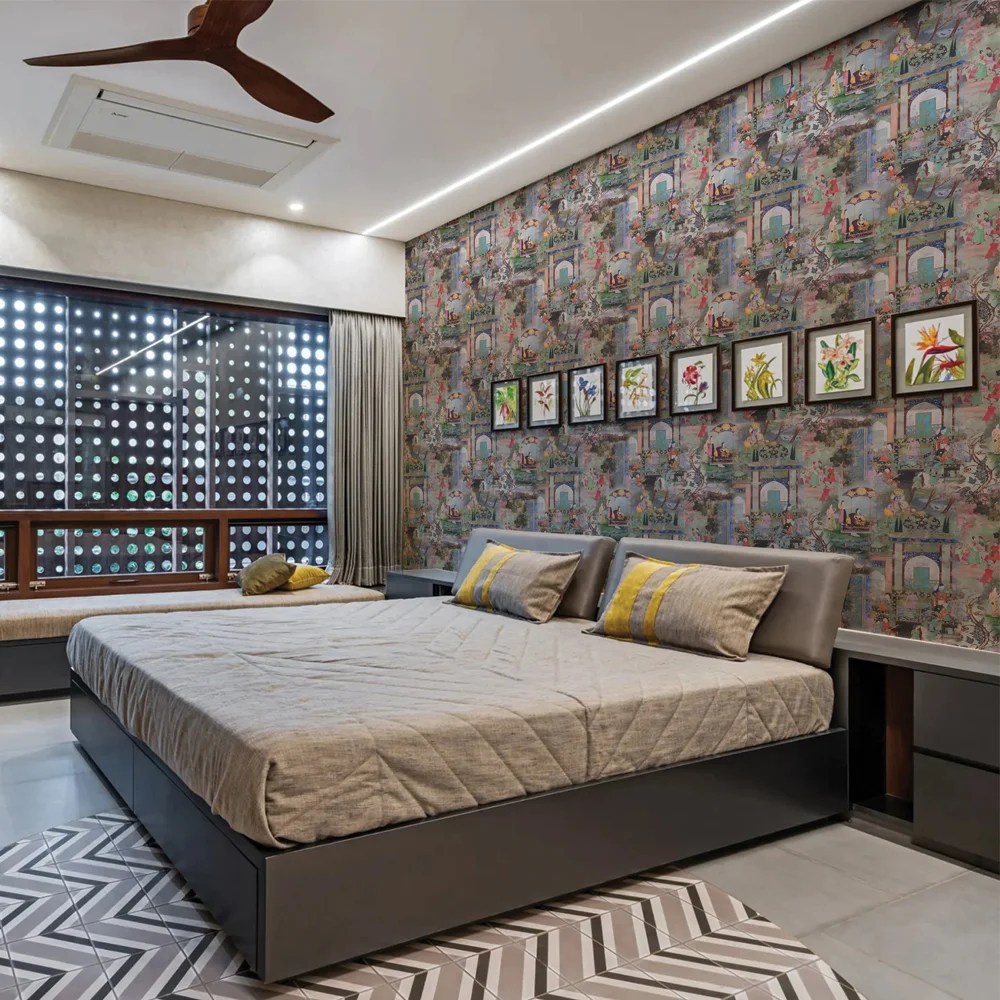 Seating Area Sultan Tiles Wallpaper In Mandir, wallpaper in jalandhar