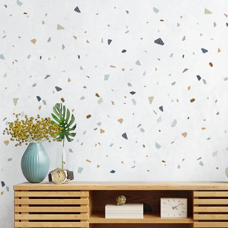 Terrazzo 1 Wall Stickers Buy wallpapers of best designs for home hall