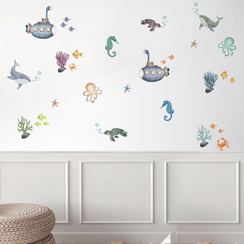 Underwater Wall Stickers Buy wallpapers of best designs for home hall