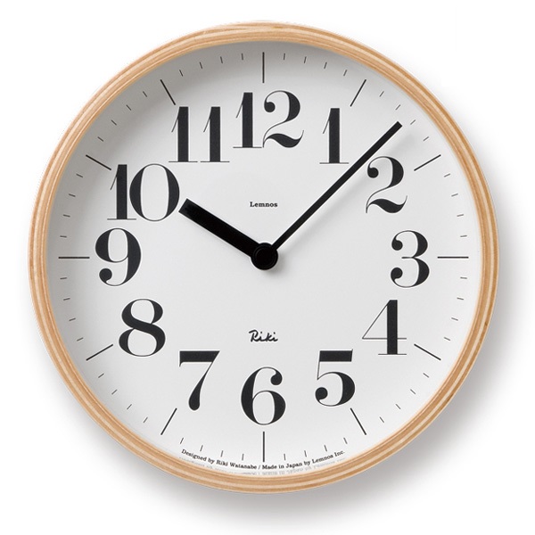 アイコン4Ｗａｙバスクロック | Markless Style 壁掛け時計レビュー「渡辺力デザイン電波時計「リキクロック」」 ⋆ Wall*Clocks