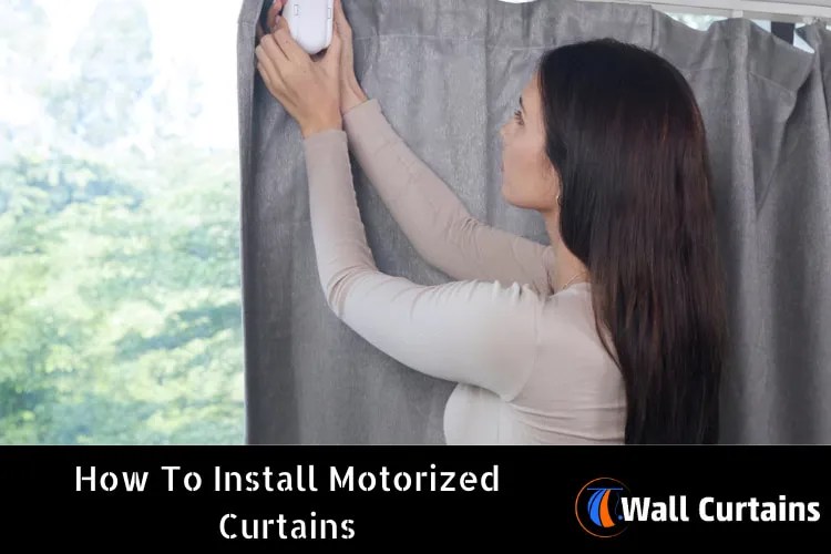 How To Install Motorized Curtains Wall Curtains