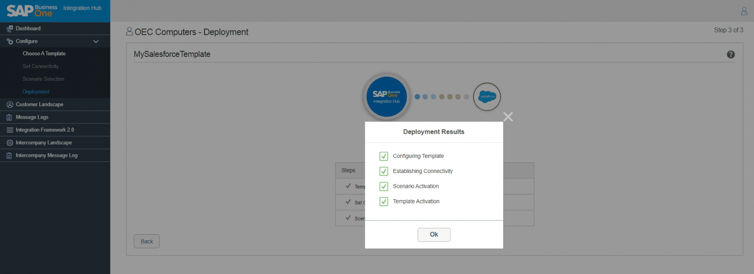 Salesforce Integration with SAP Business One Integration Hub