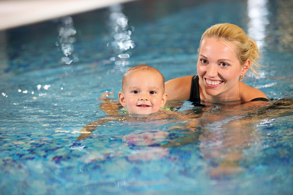Infant & Baby Swimming Lessons El Dorado Hills and Roseville, CA