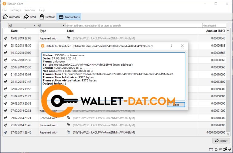 4000 ₿ Wallet.dat files for BTC & Altcoins