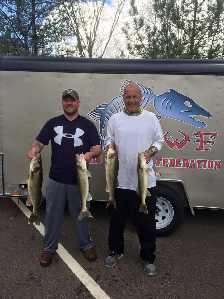 Erb and Murphy Win Walleye Madness Berlin Lake Tournament