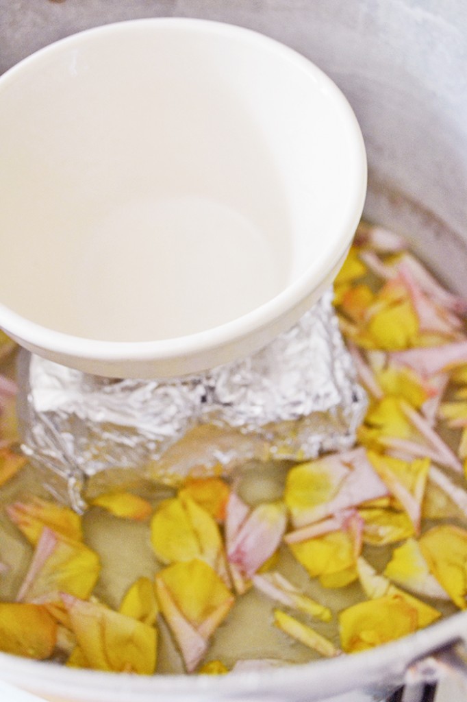 Homemade rose water A quick and easy method Wallflower Kitchen