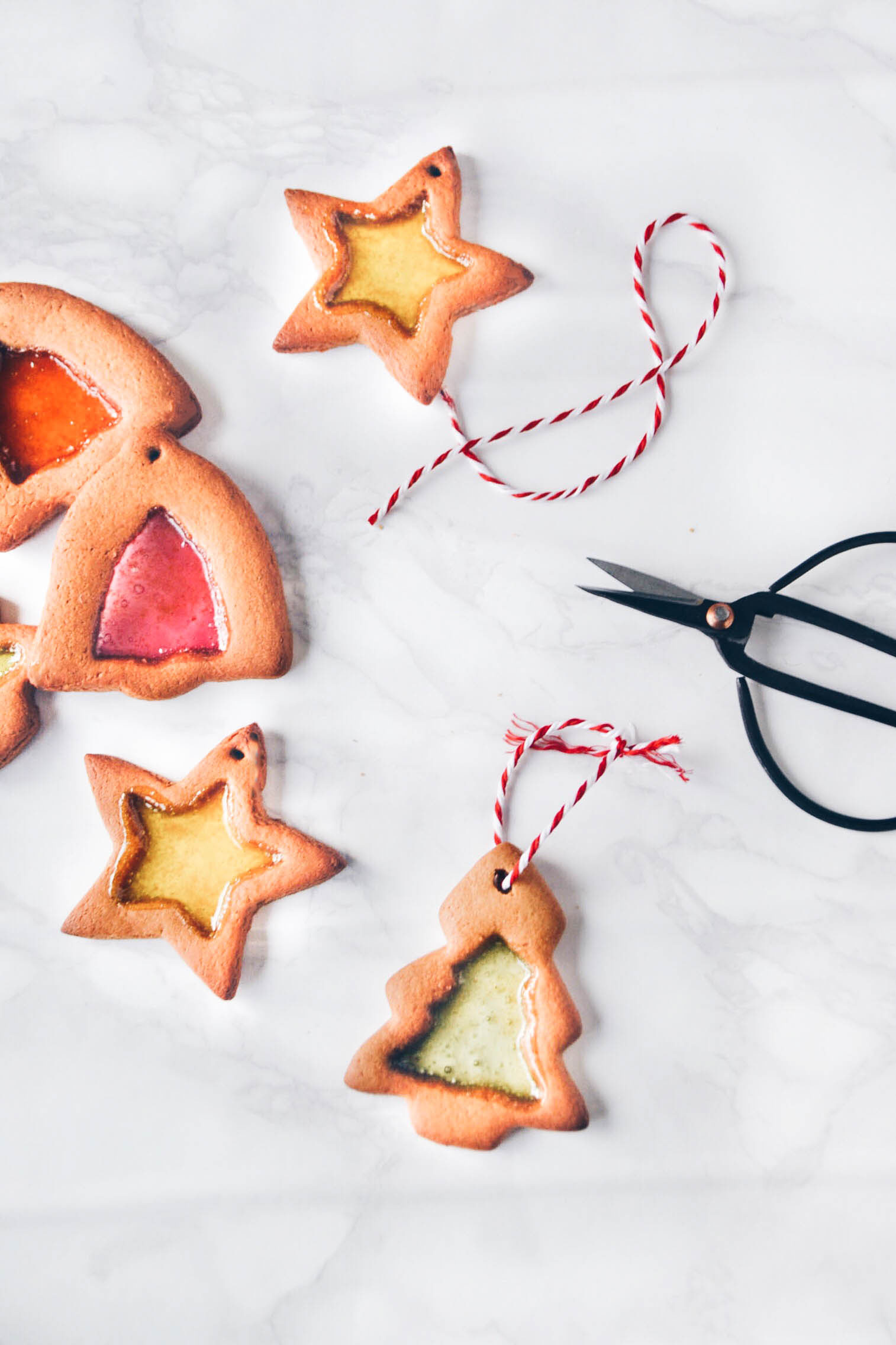 Gingerbread Stained Glass Cookies (Vegan) Wallflower Kitchen
