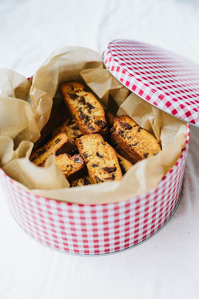 Glutenfree Chocolate Chip Biscotti Wallflower Kitchen