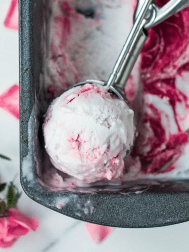 Vegan Cherry Bakewell Ice Cream Wallflower Kitchen