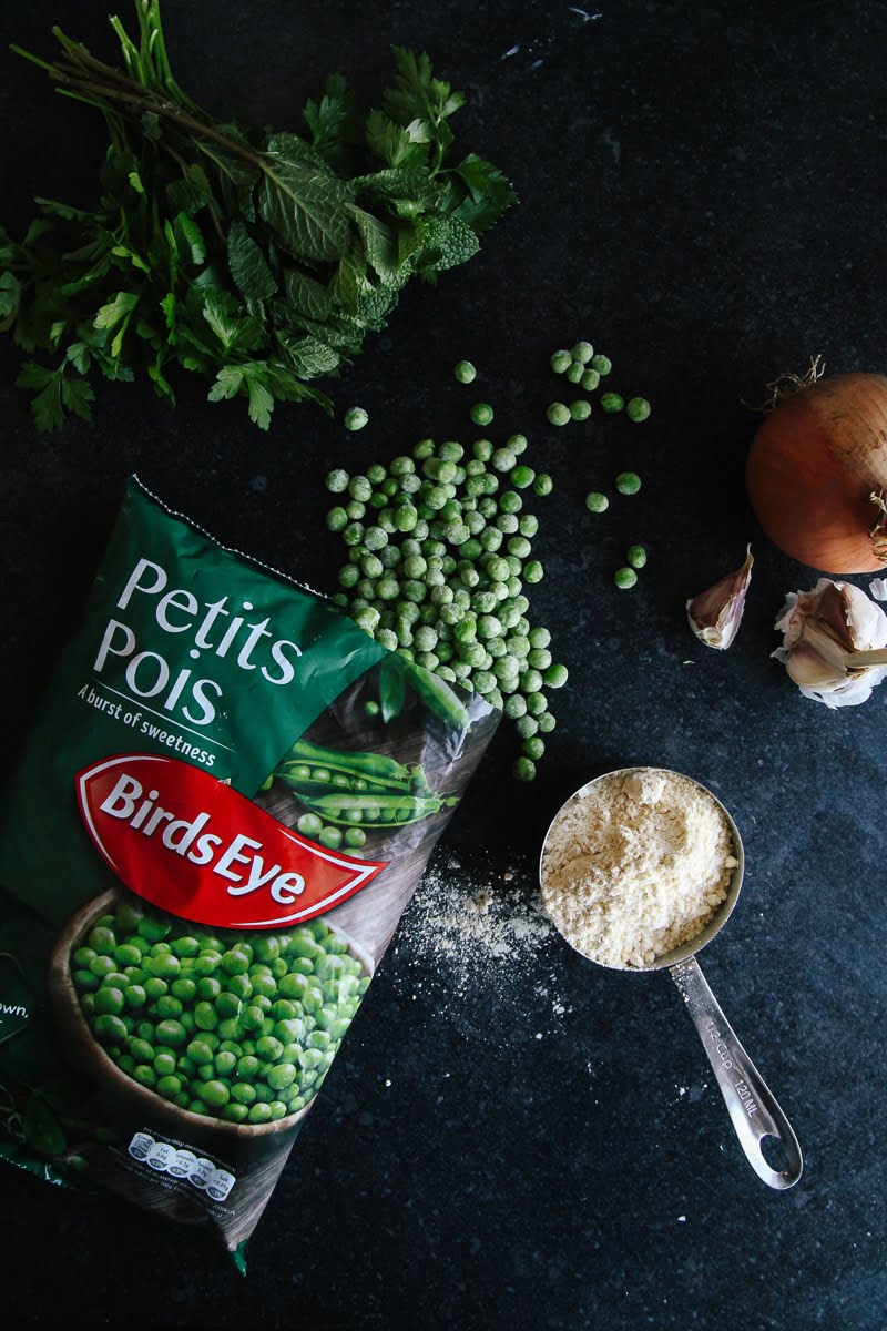 Glutenfree Baked Green Pea Fritters Wallflower Kitchen