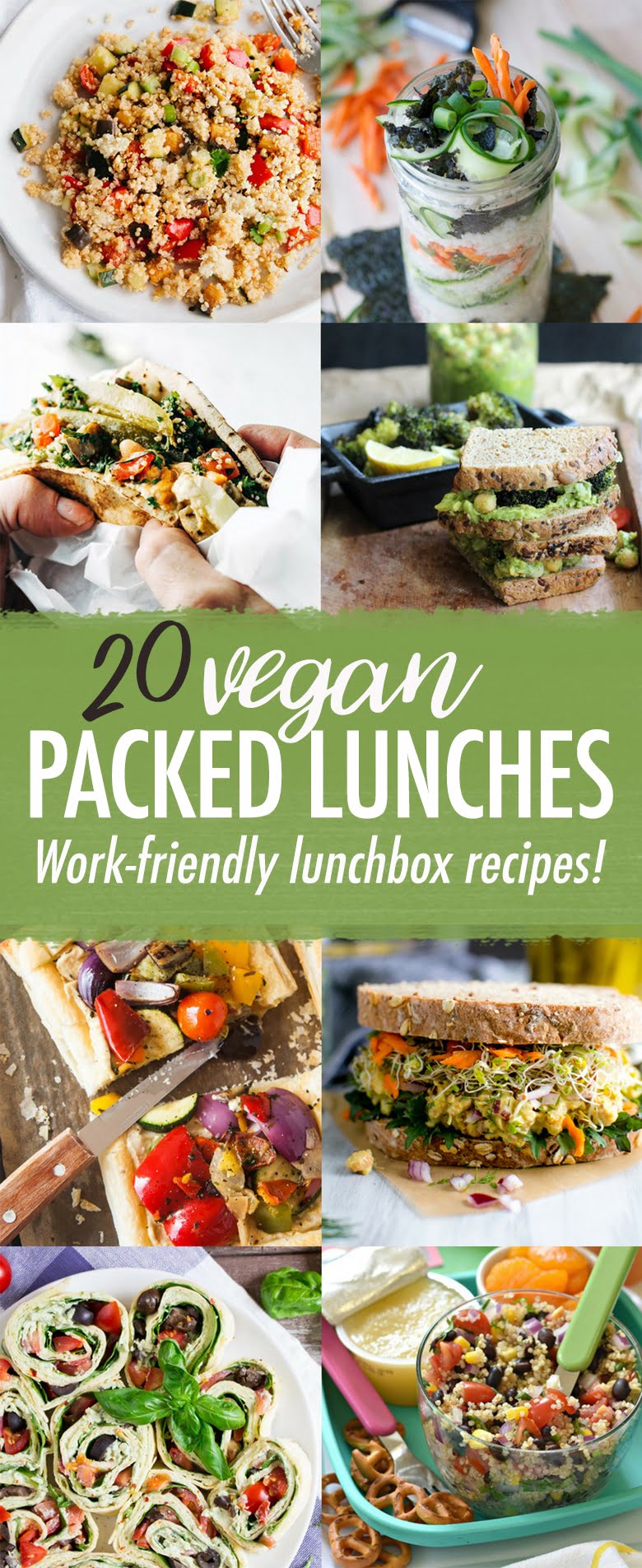 20 Vegan Packed Lunch Recipes Wallflower Kitchen