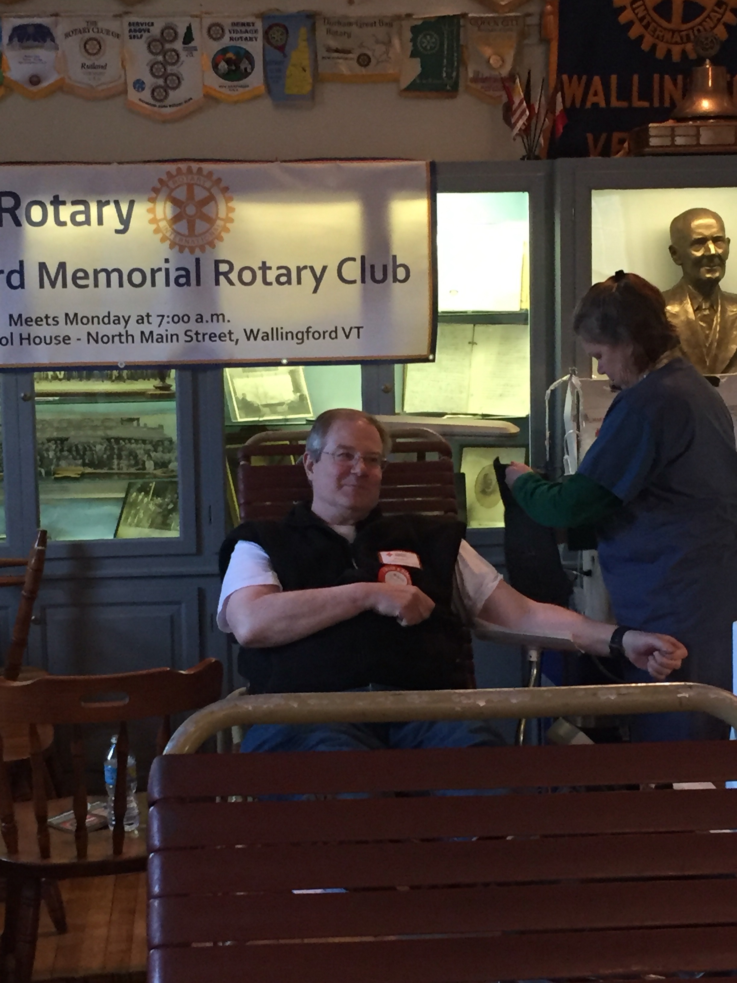 Thanks for your support Wallingford Vermont Rotary