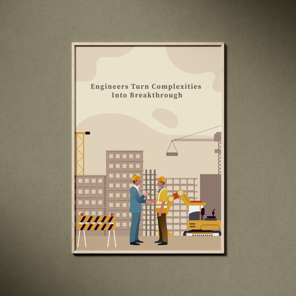 Engineers Turn Complexities Into Breakthrough Wall Art Frame Wall of Impact