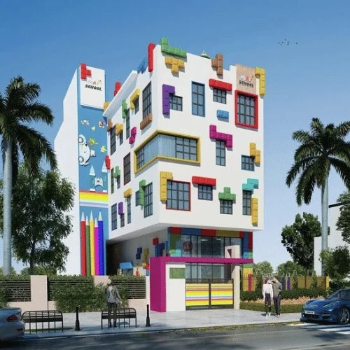 1 Best School Painting Service In Dubai Exterior Wall Painter