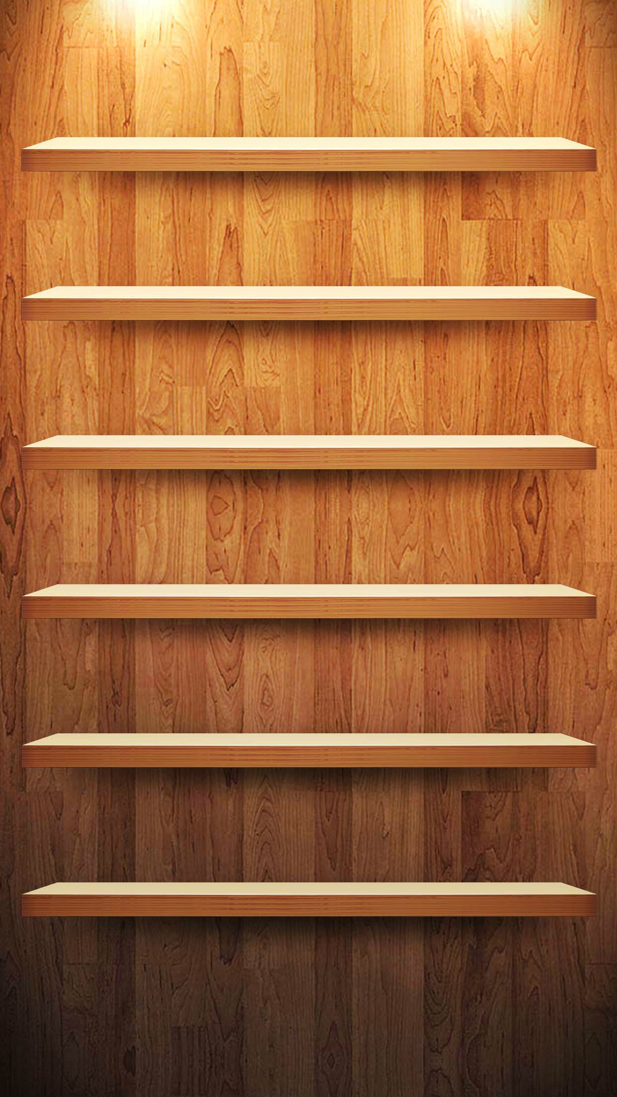 10 Creative Shelves Wallpapers for the iPhone 6 Plus Album on Imgur