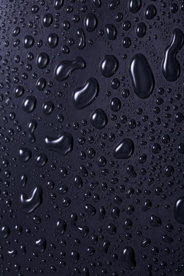 Black Drops Iphone 4 Wallpapers 640x960 Cell Phone Hd Wallpapers