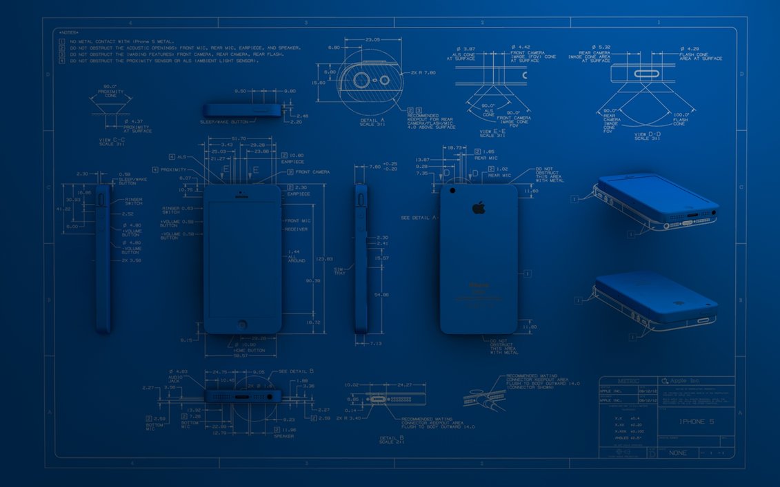 Iphone 5 Blueprint Wallpaper Zoom Backgrounds