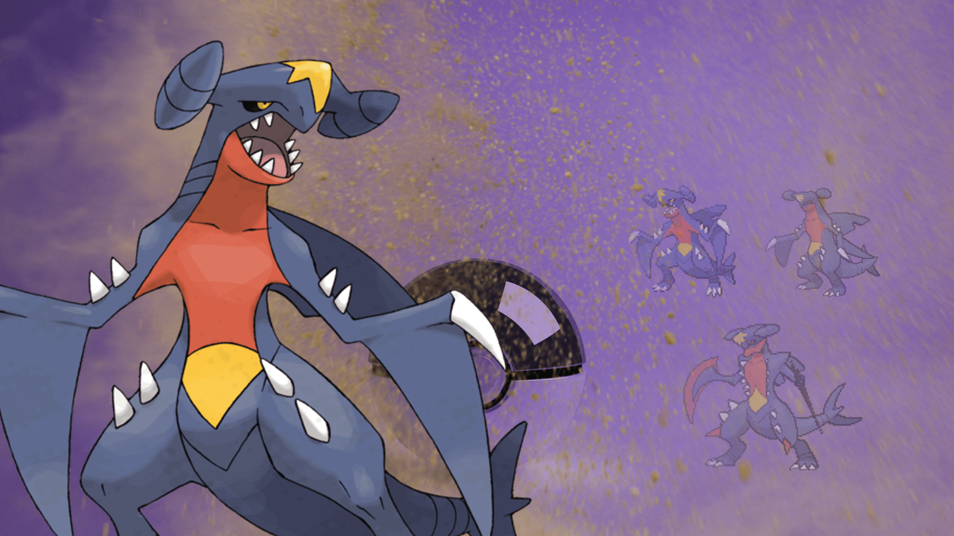 Garchomp Wallpaper by XxPinicoxX on DeviantArt