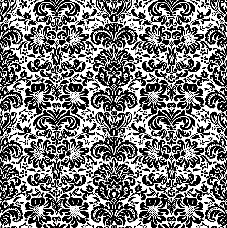 Black and white flower wallpaper designs 786