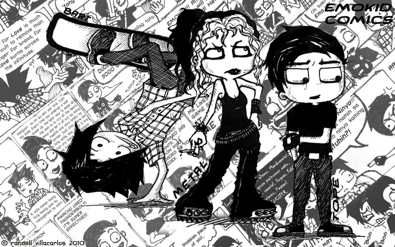 Emo Kid Comics wallpaper from EMO wallpapers