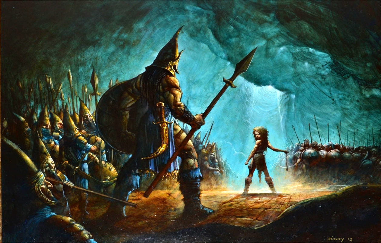 David And Goliath Wallpaper Christian Wallpapers and Backgrounds