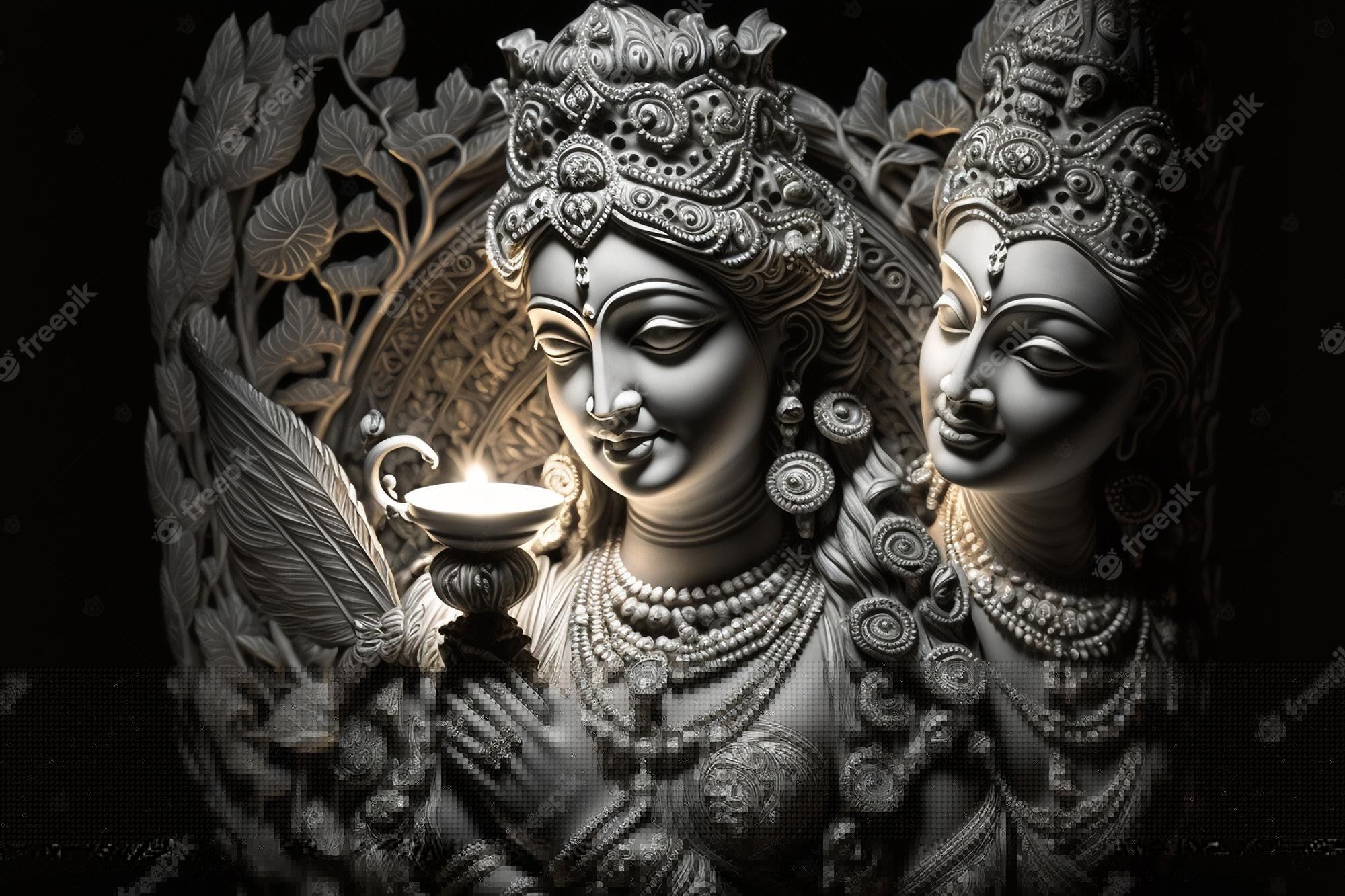 Radha Krishna Black Wallpapers Top Free Radha Krishna Black