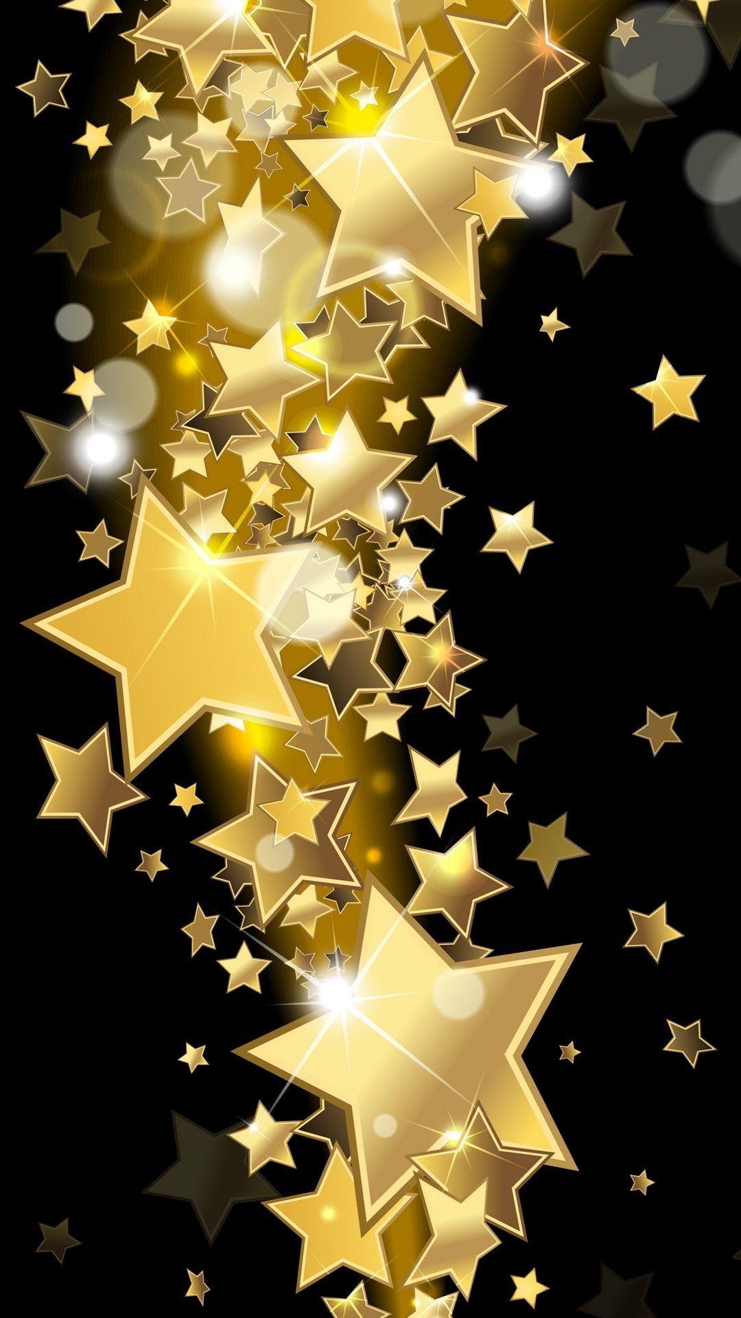 Gold Stars Wallpapers Top Free Gold Stars Backgrounds WallpaperAccess