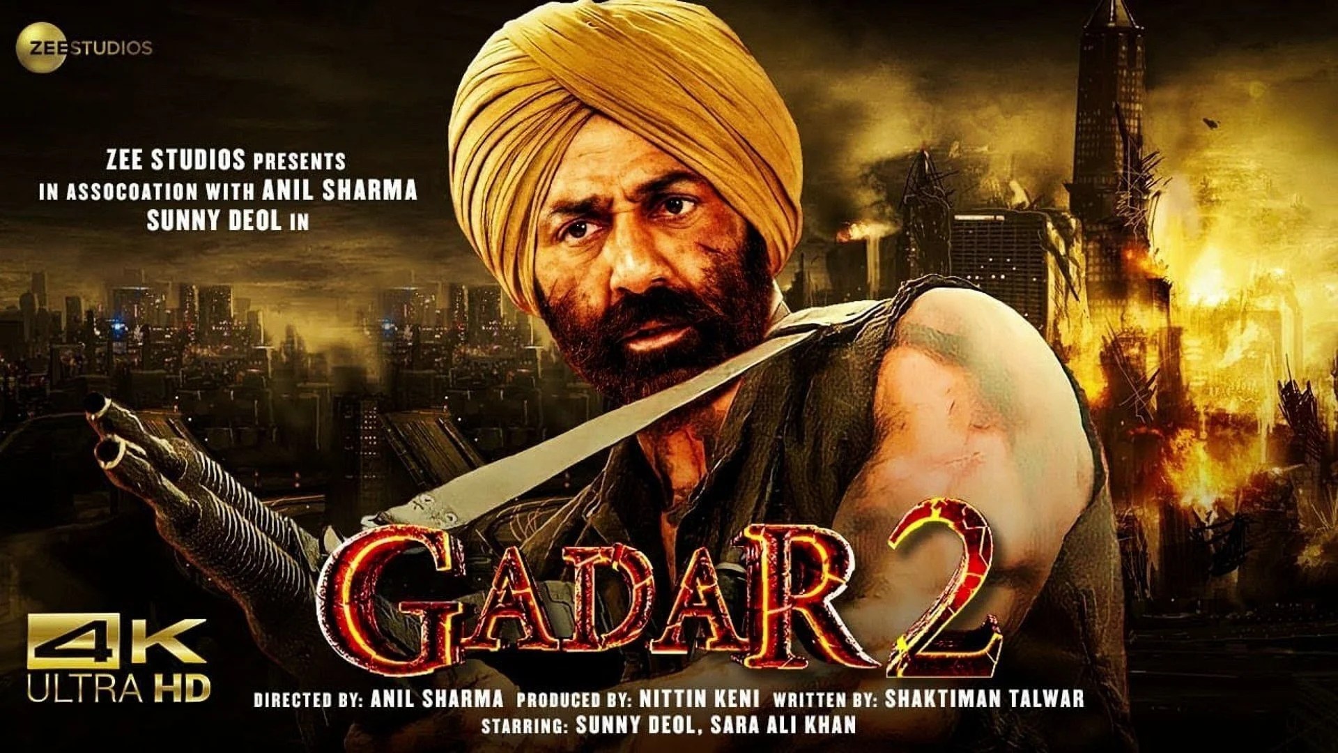 Gadar 2 Wallpapers Top Free Gadar 2 Backgrounds WallpaperAccess