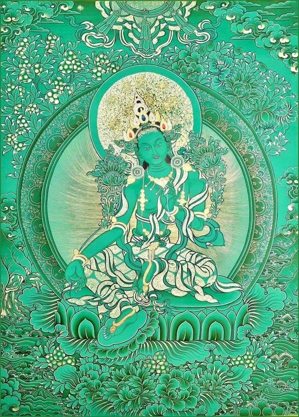 Green Tara Wallpapers Top Free Green Tara Backgrounds WallpaperAccess