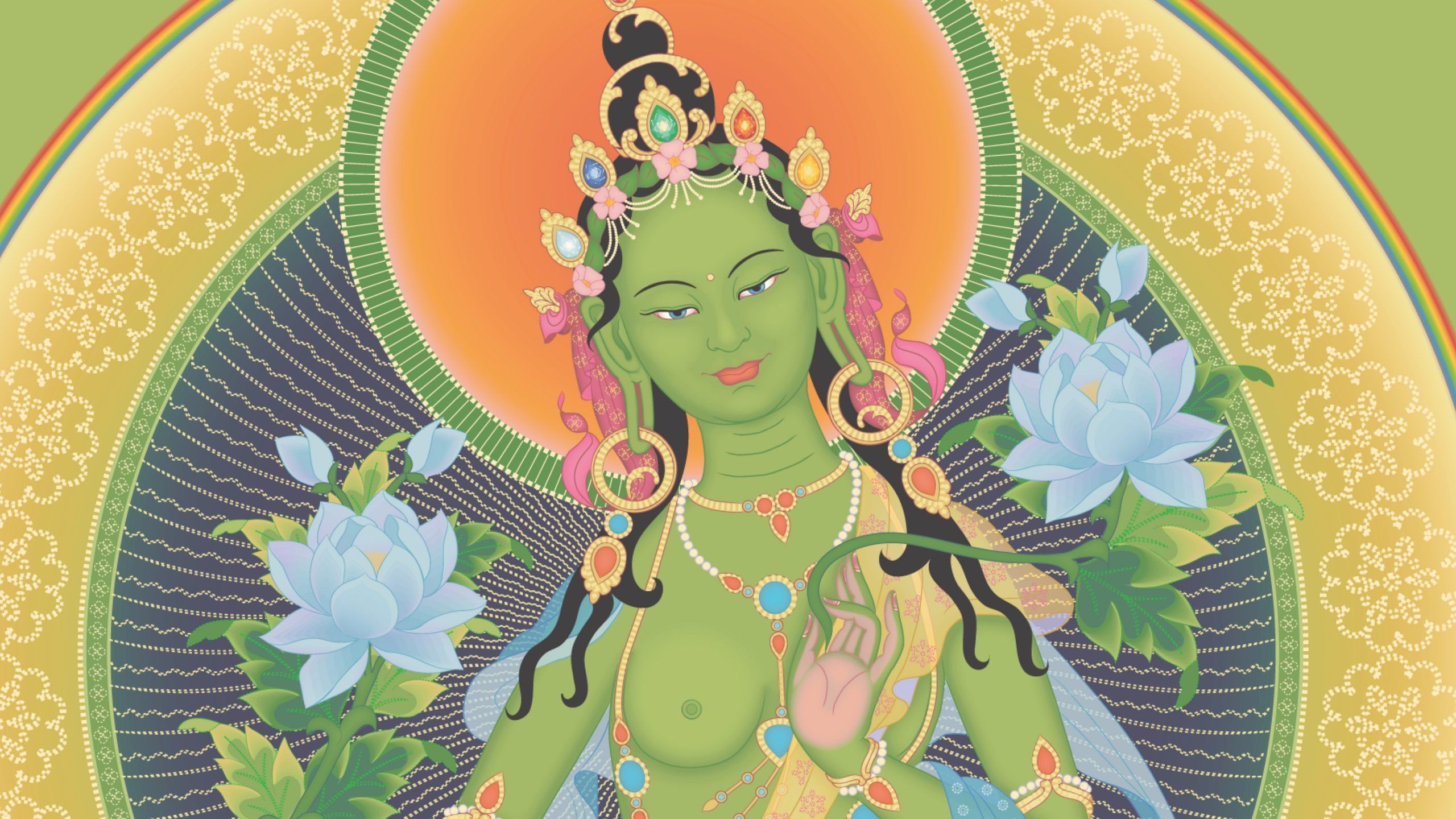 Green Tara Wallpapers Top Free Green Tara Backgrounds WallpaperAccess