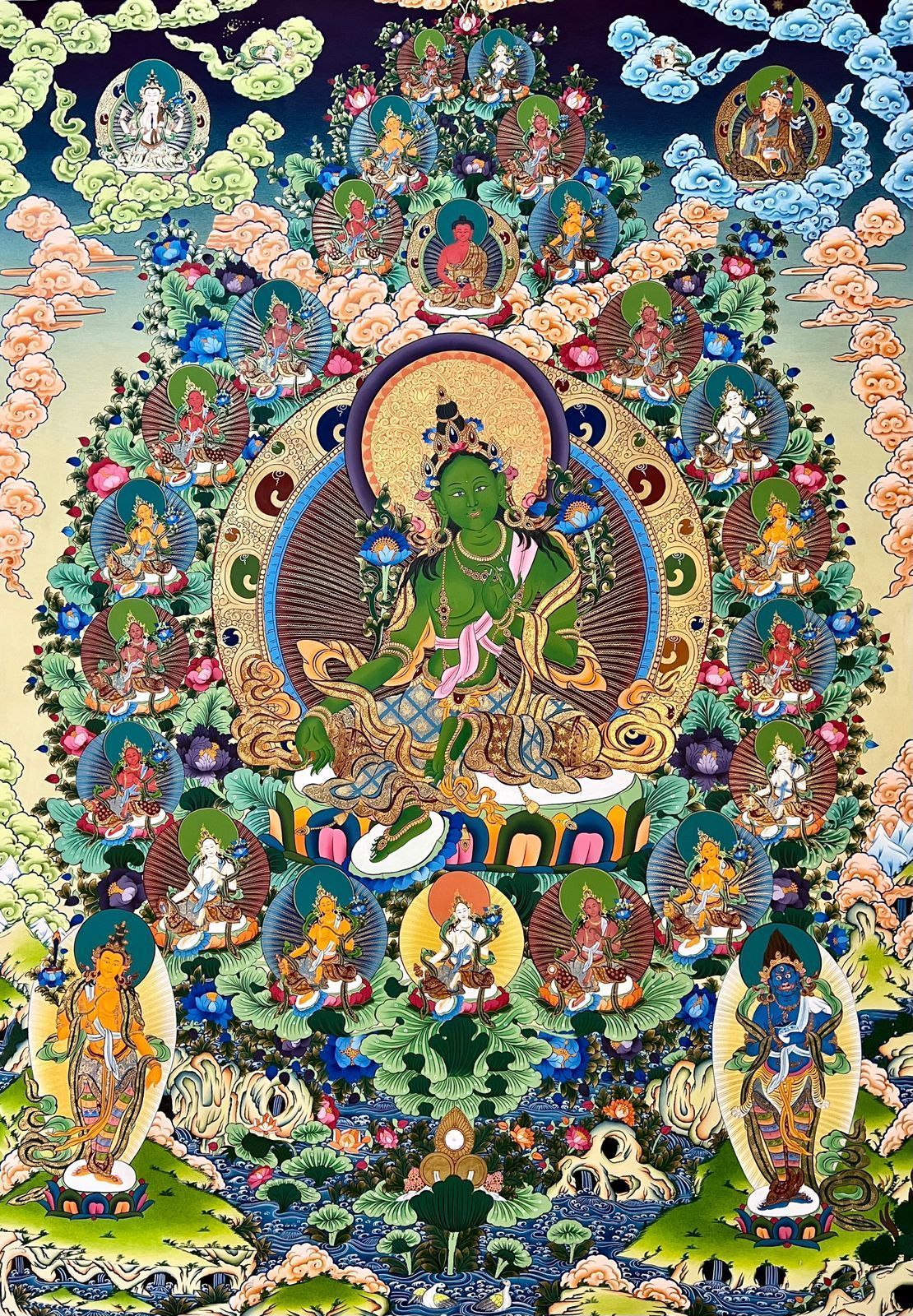 Green Tara Wallpapers Top Free Green Tara Backgrounds WallpaperAccess
