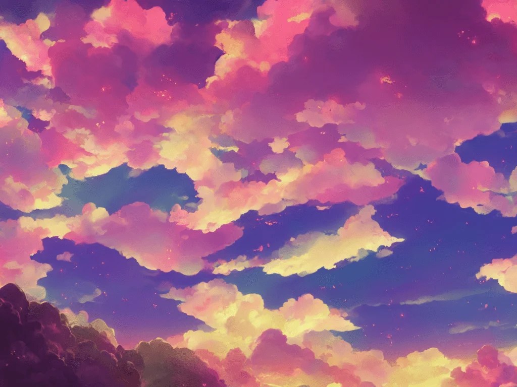 Pink Anime Sky Wallpapers Top Free Pink Anime Sky Backgrounds