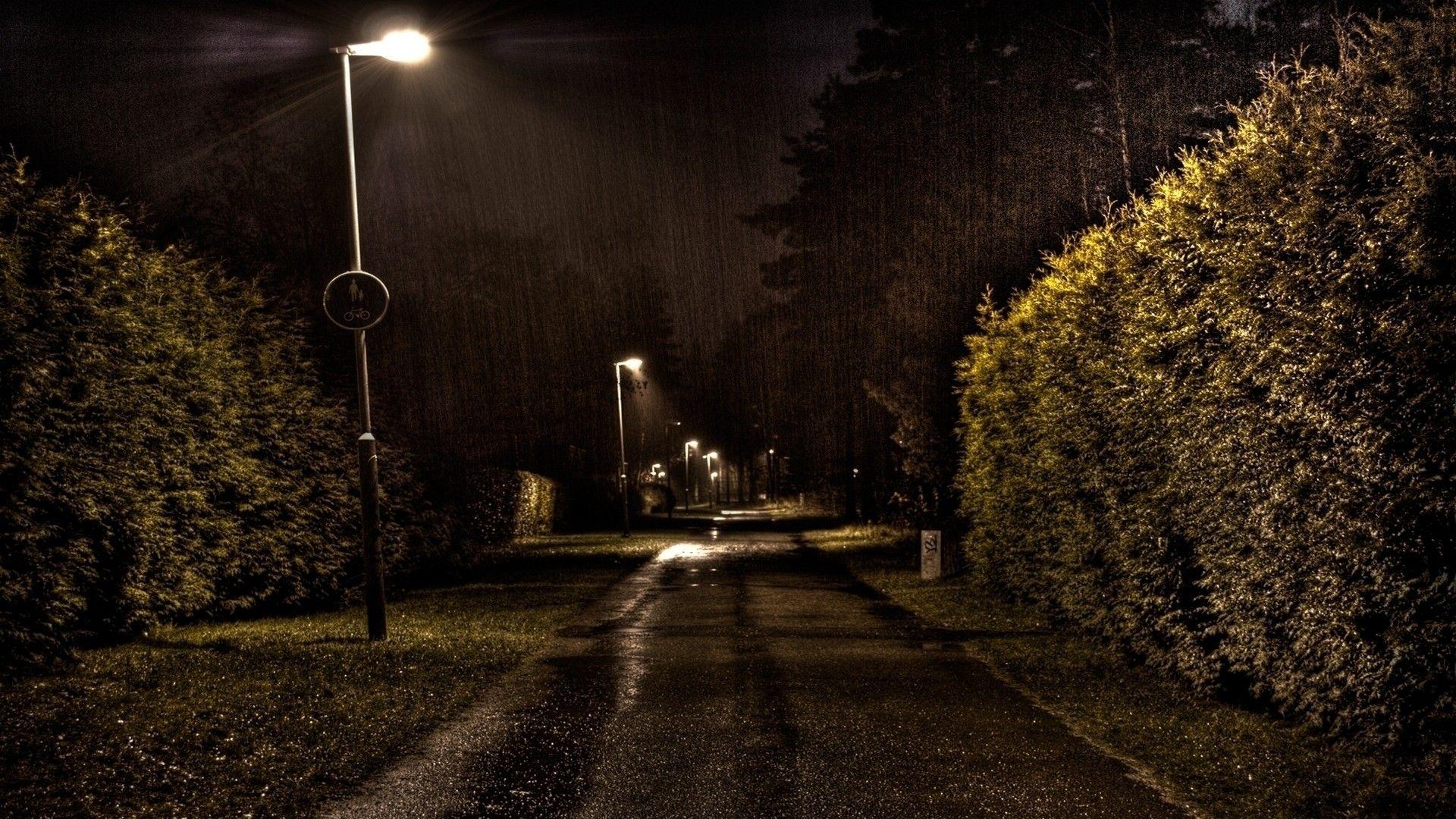 Rainy Night Wallpapers Top Free Rainy Night Backgrounds WallpaperAccess