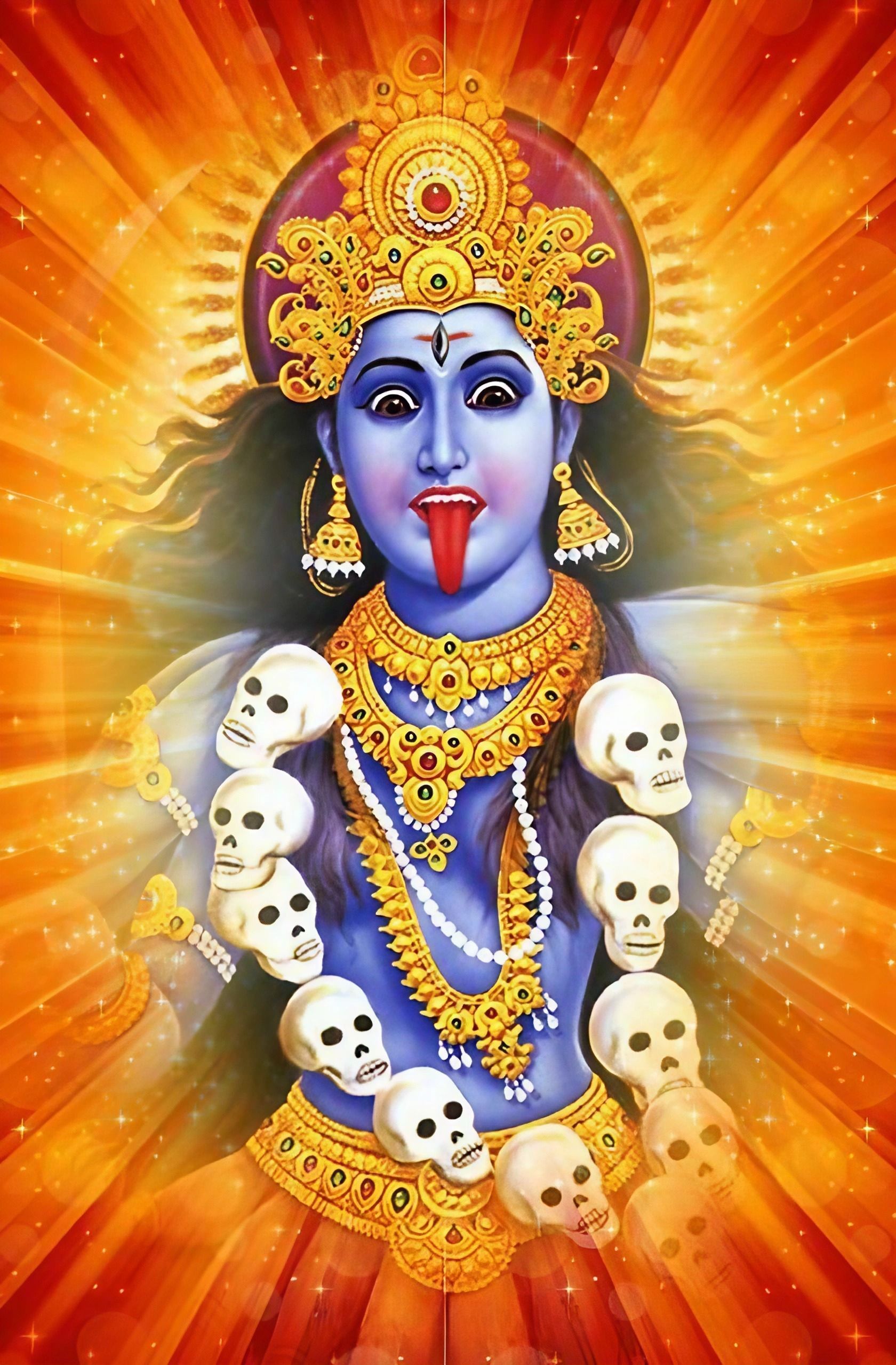 Maha Kali Wallpapers Top Free Maha Kali Backgrounds WallpaperAccess