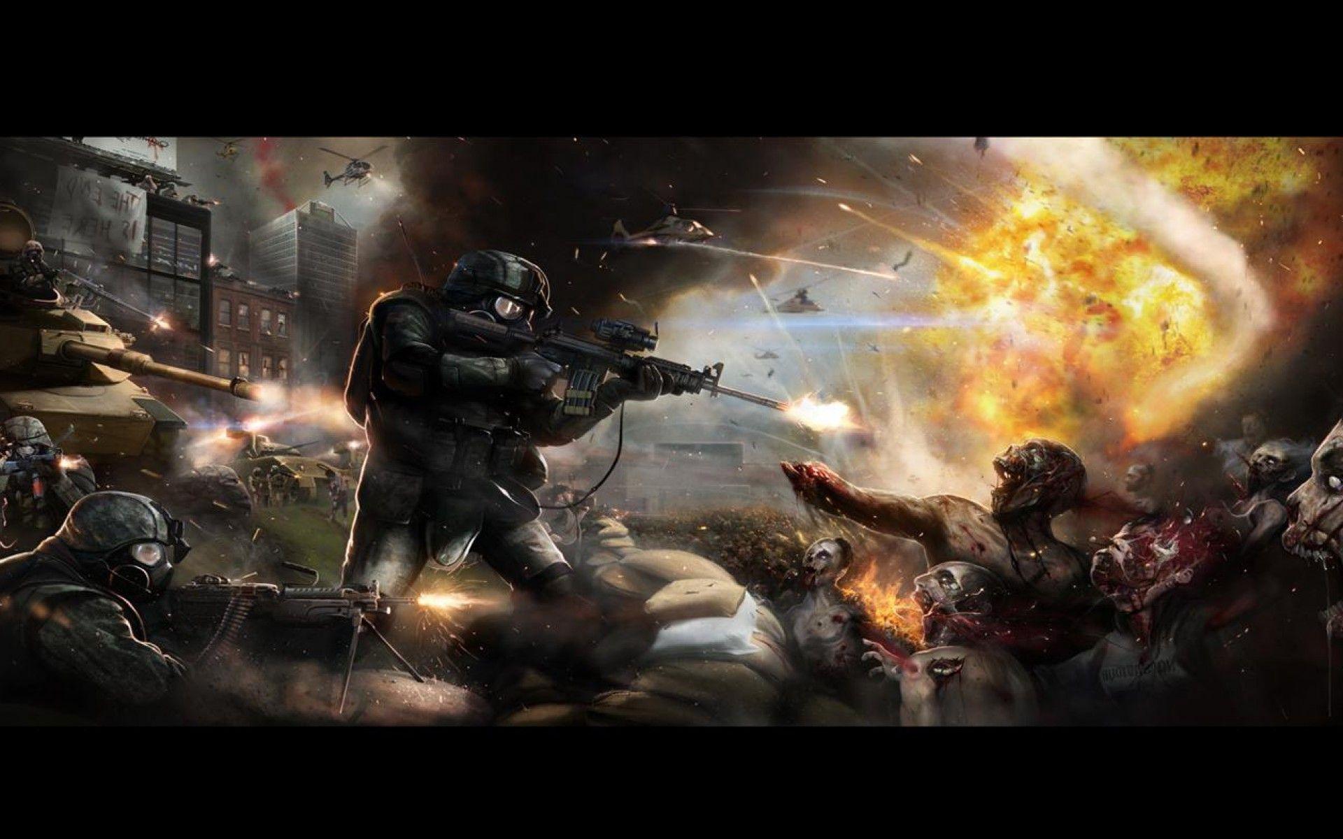 Battle of Zombies Wallpapers Top Free Battle of Zombies Backgrounds